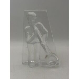Lindshammar By CHR SJÖGREN Paperweight Figurine Smaland Art Glass Sweden‎